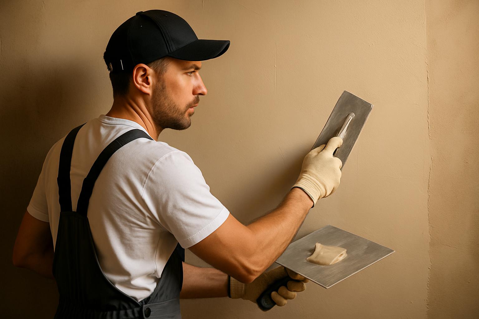 Travaux de plâtrerie